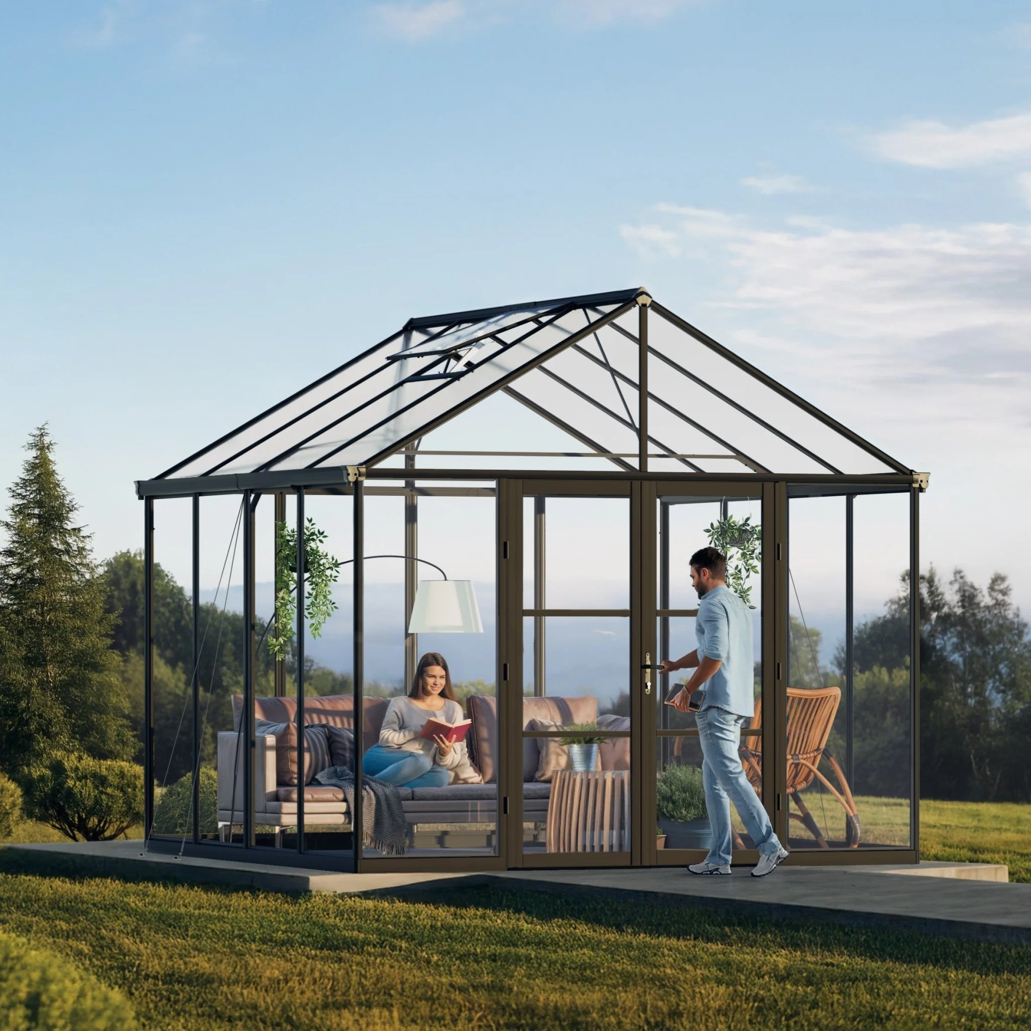 10' x 10' ARIA Greenhouse (3.2m x 3.1m) - Image 3