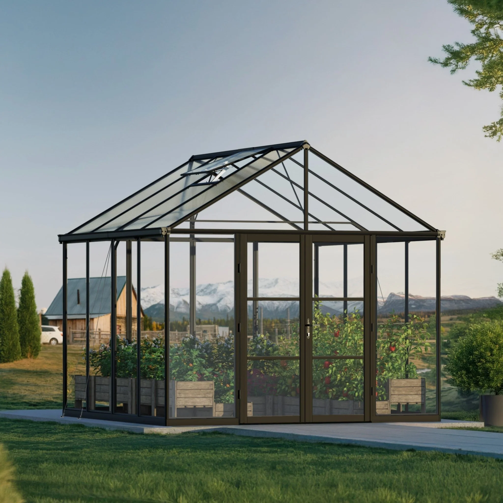 10' x 10' ARIA Greenhouse (3.2m x 3.1m) - Image 4