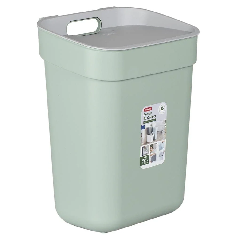 10L Ready to Collect Waste Separation Bin - Green - Image 4
