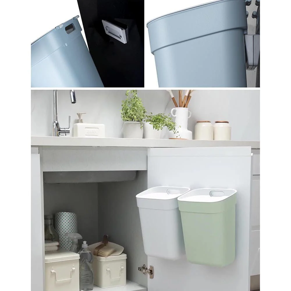 10L Ready to Collect Waste Separation Bin - Green - Image 8