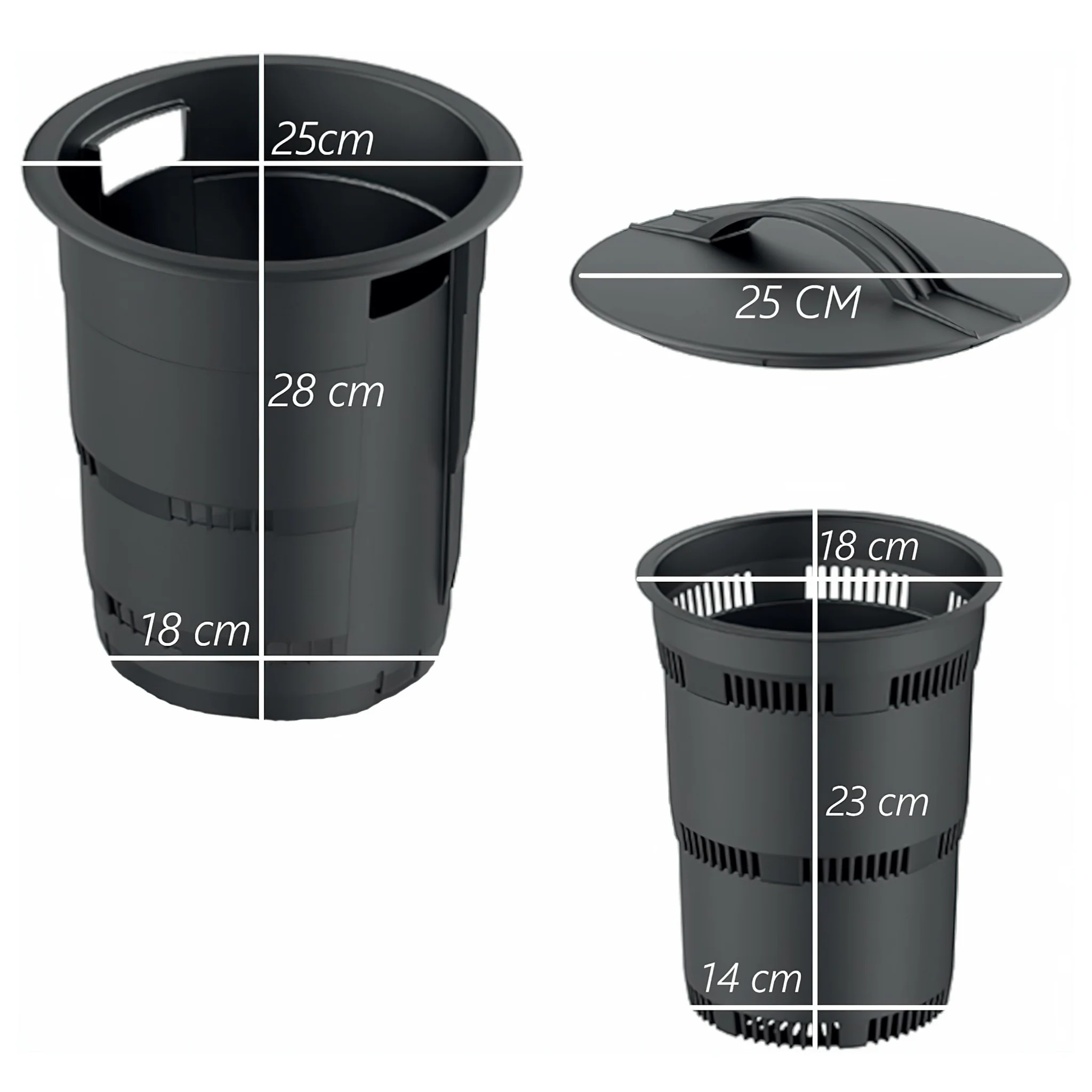 11L Underground Composter / Worm Farm - 3 Pack - Image 4