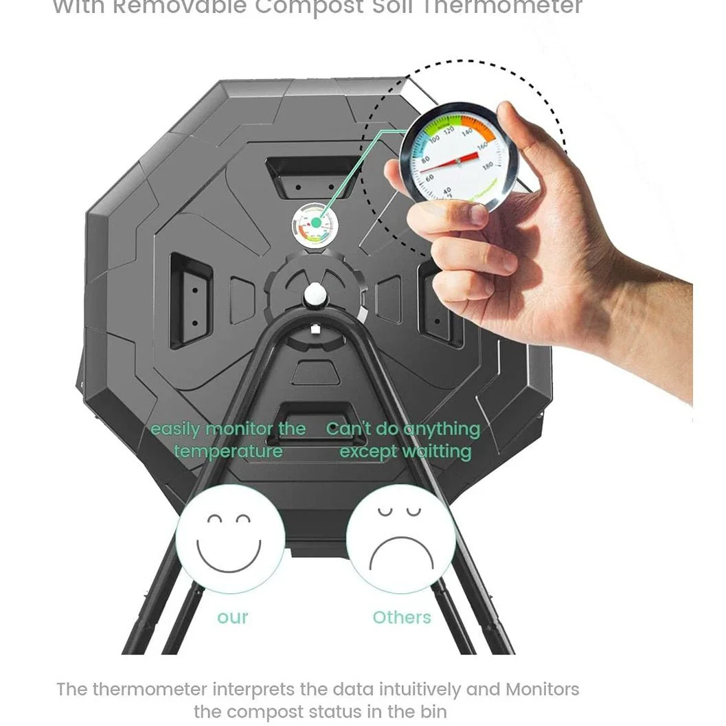 PRE ORDER: MAY. - 160L ROTO Twin Composter (Mega Bundle) - Image 3