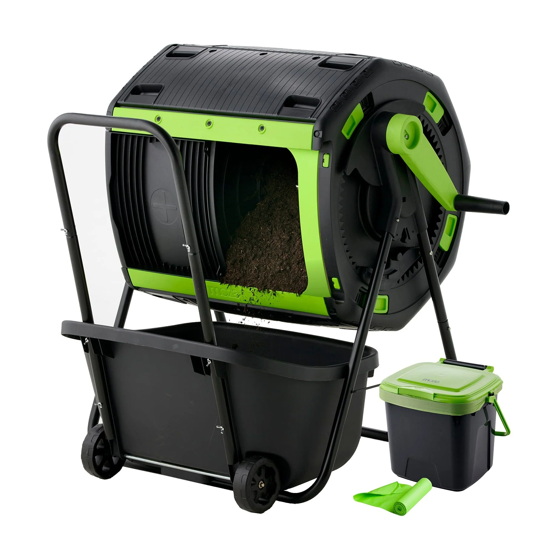 PRE ORDER: MAY. - 180L MAZE Geared Twin Tumbler (Mega Bundle, 7L Caddy)