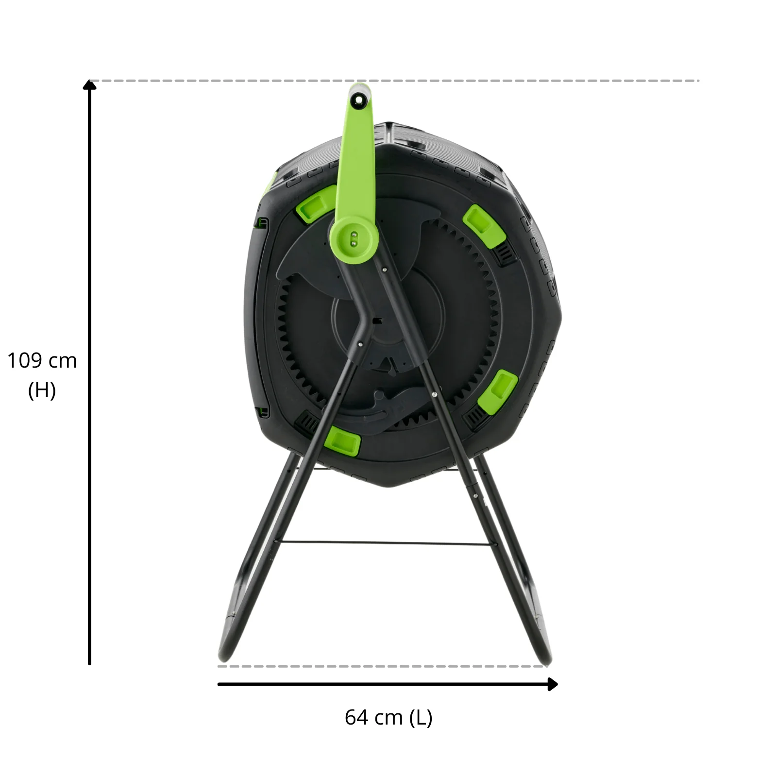 PRE ORDER: MAY. - 180L MAZE Geared Twin Tumbler (Mega Bundle, 7L Caddy) - Image 4