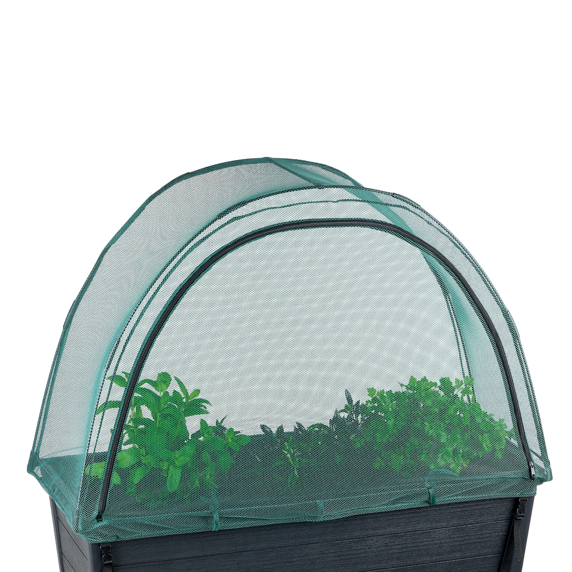 2 x Keter Alfresco Raised Garden Beds with NET Covers - Image 6