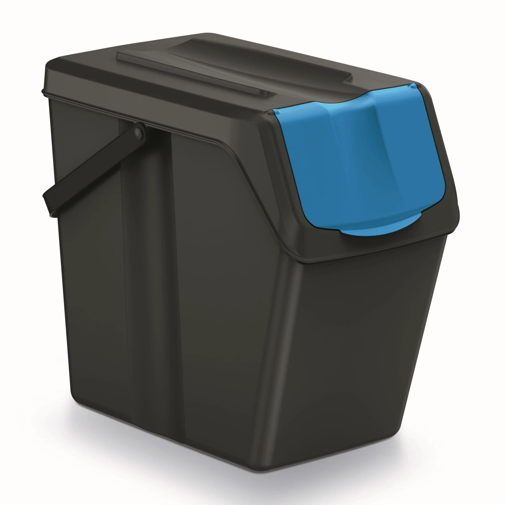 25L SORTIBOX S Waste Separation Bins - Set of 3 - Black - Image 9