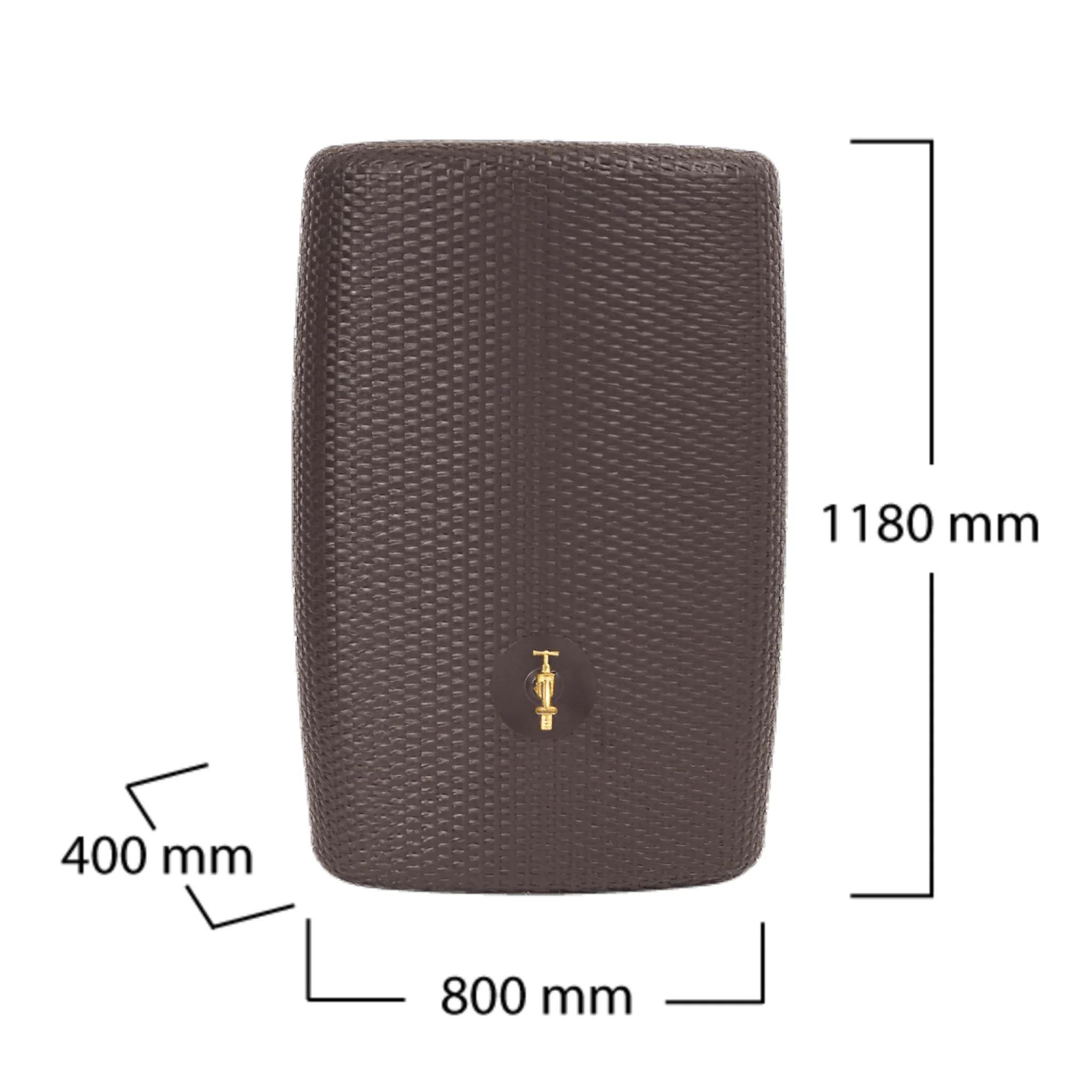300L SUNDA Wall MINItank - Mocca - Image 5