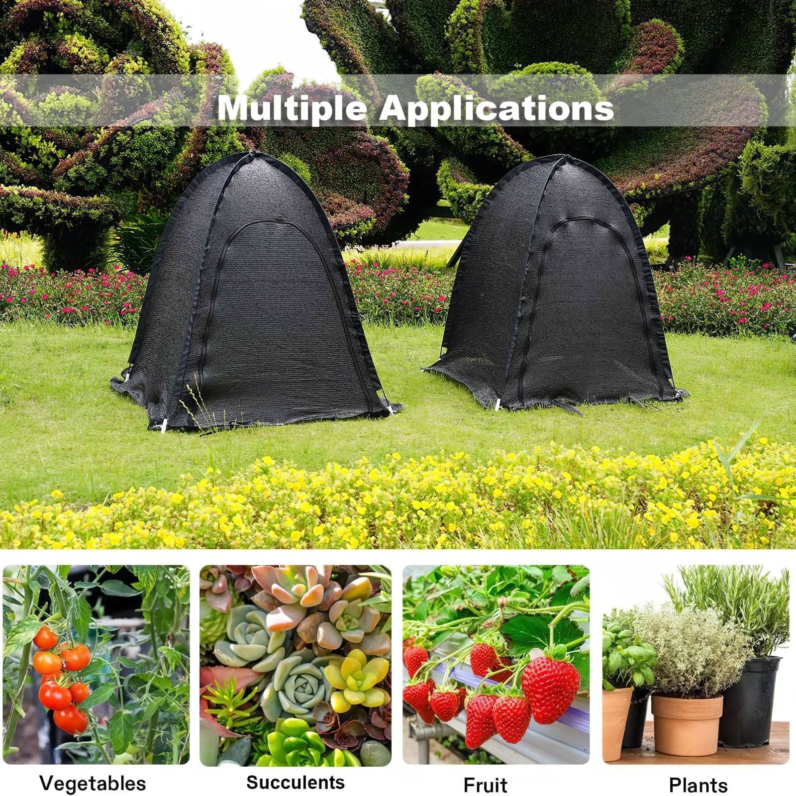 3pk Pop up SHADE Cover - 0.92m2 x 1m High - Image 4