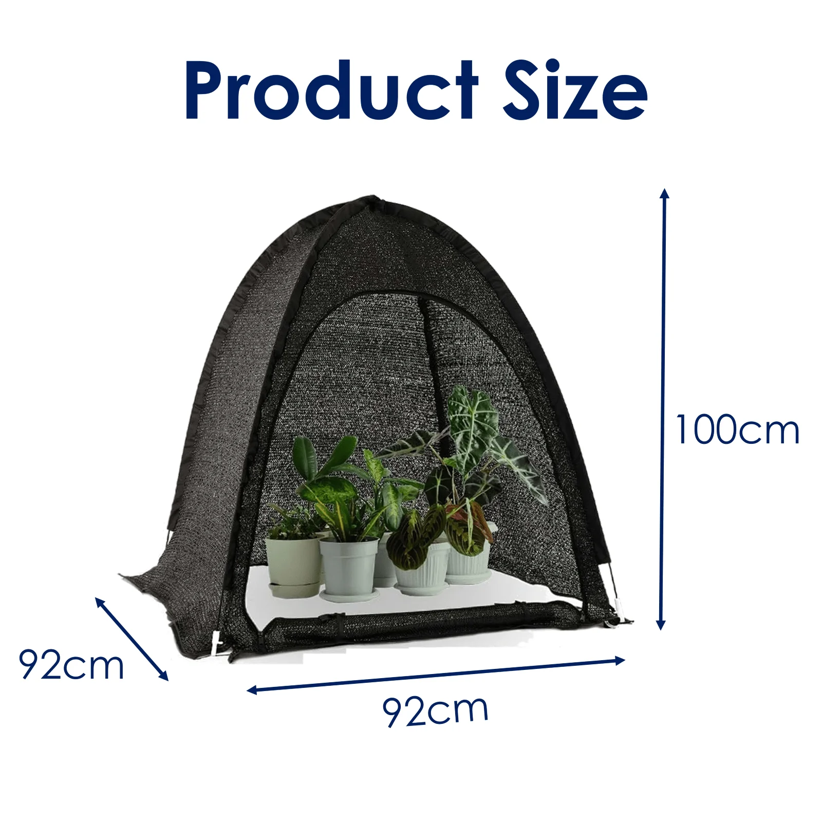 3pk Pop up SHADE Cover - 0.92m2 x 1m High - Image 8