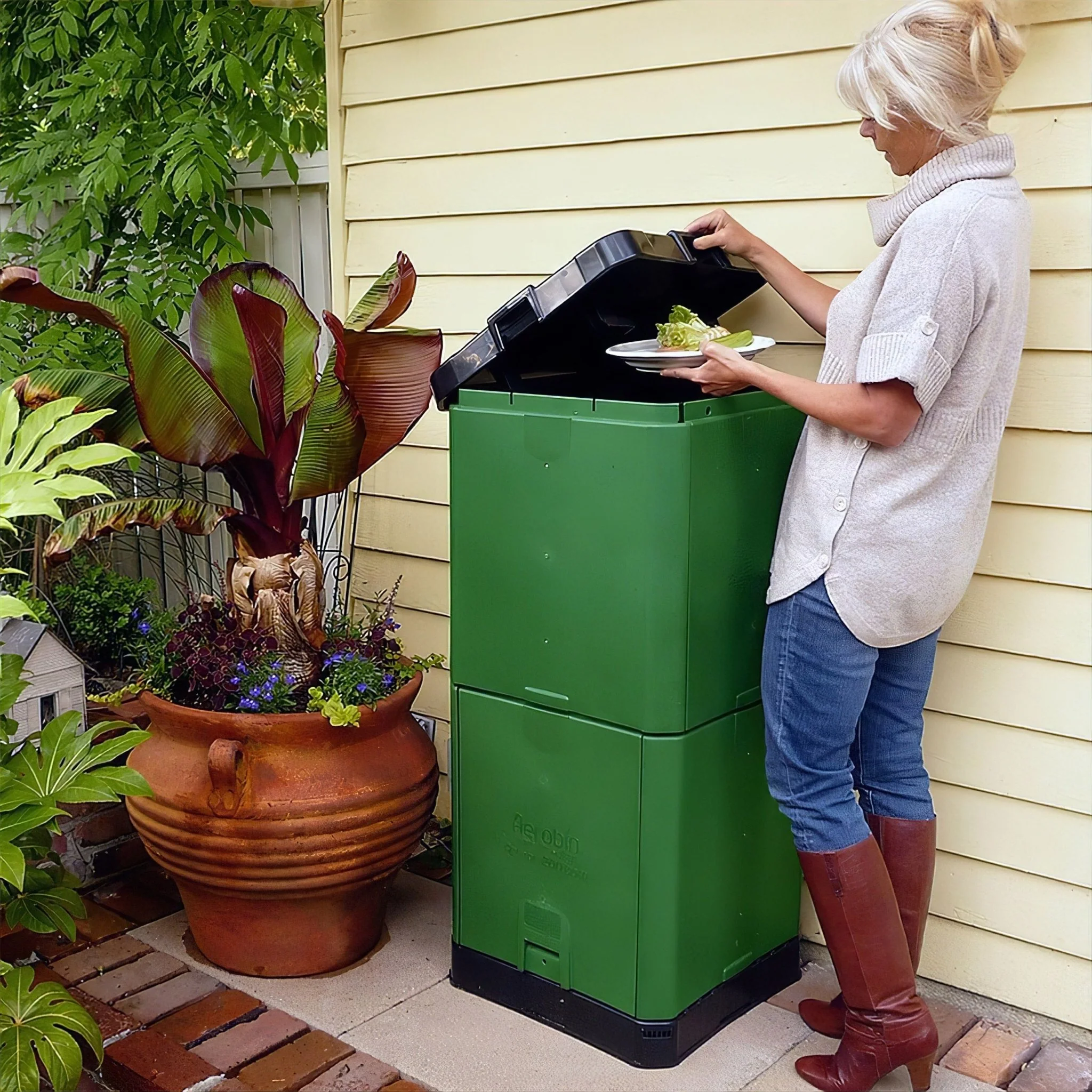 Aerobin Outdoor Compost Bin (200L) - Image 3