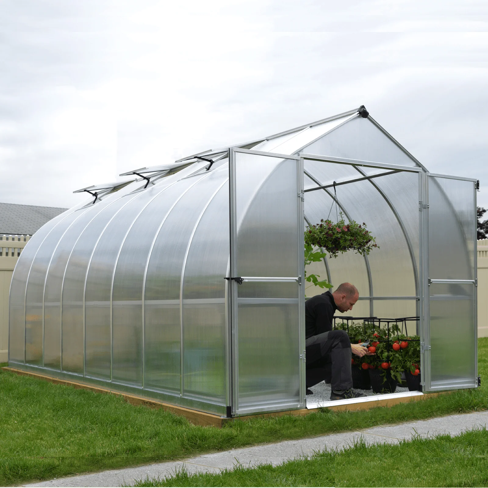 BELLA 8' x 16' Greenhouse (2.5m x 4.9m) - Image 2
