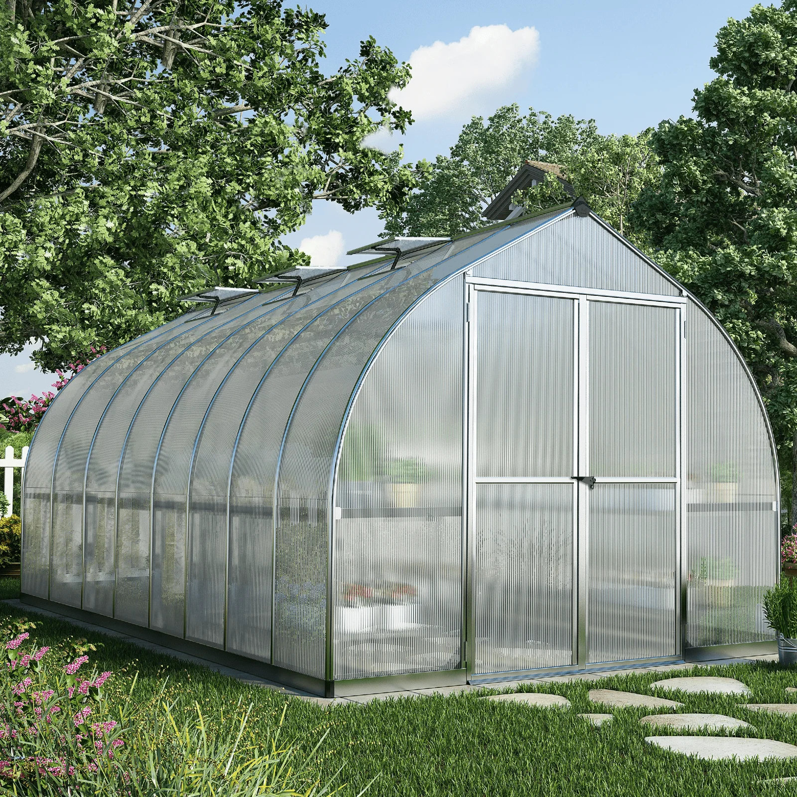 BELLA 8' x 16' Greenhouse (2.5m x 4.9m) - Image 3