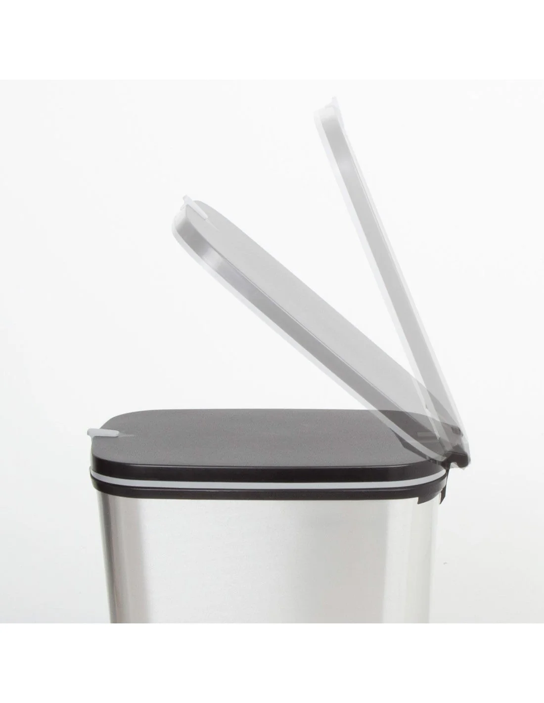 Curver Chic 10L Pedal Bin - Steel Look - Image 9