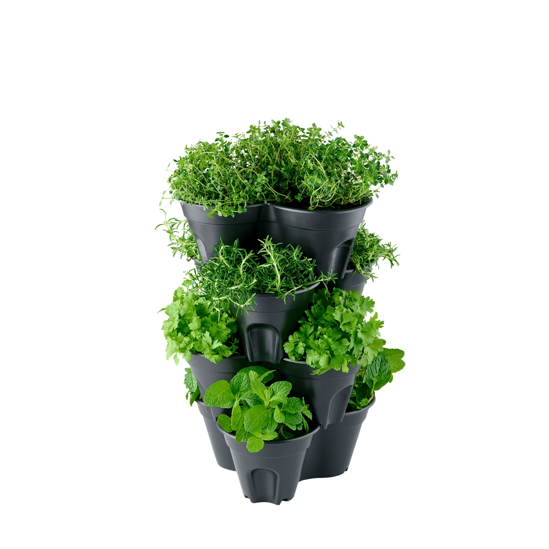 Compact Stackable Planter 4 Pack - Image 2