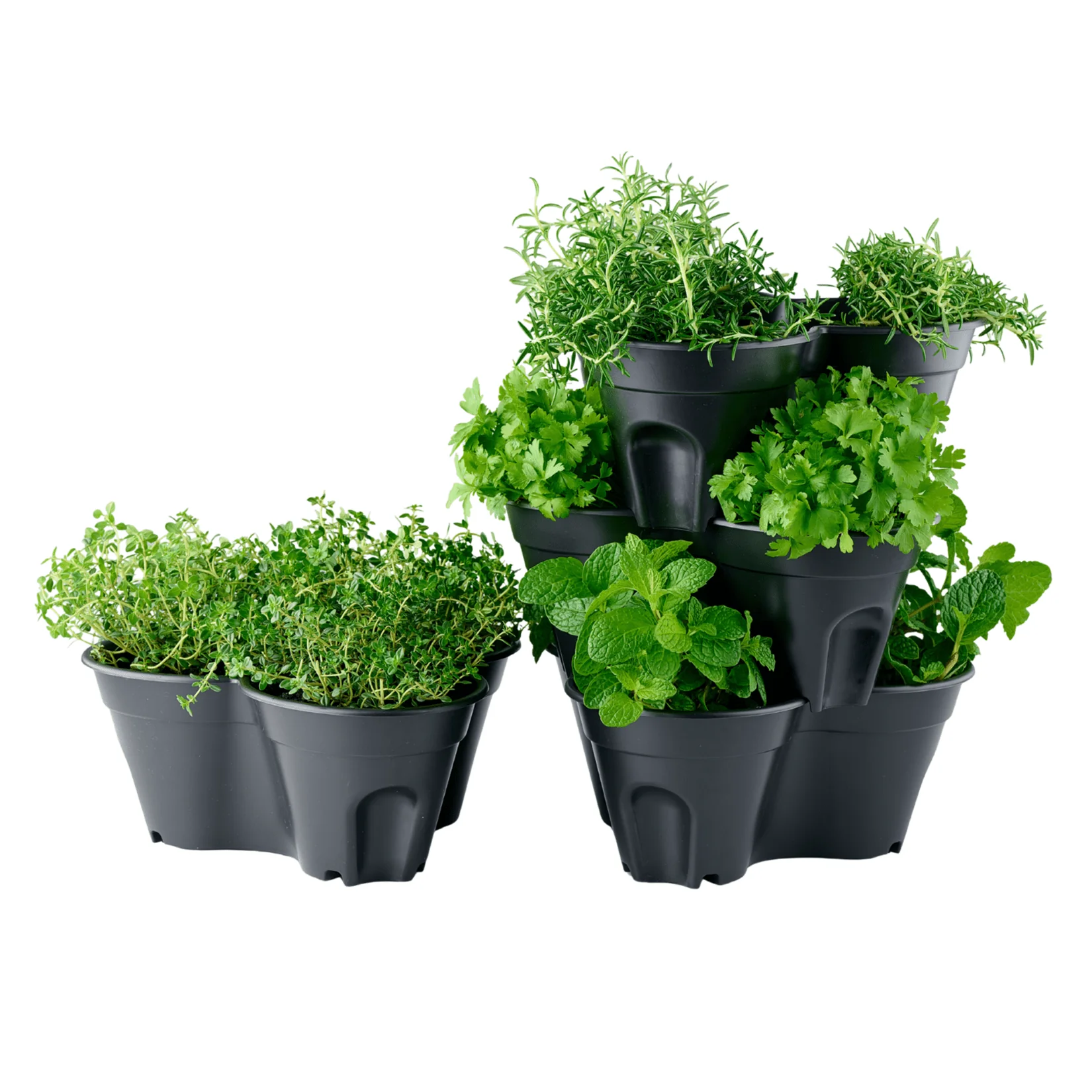 Compact Stackable Planter 4 Pack - Image 3