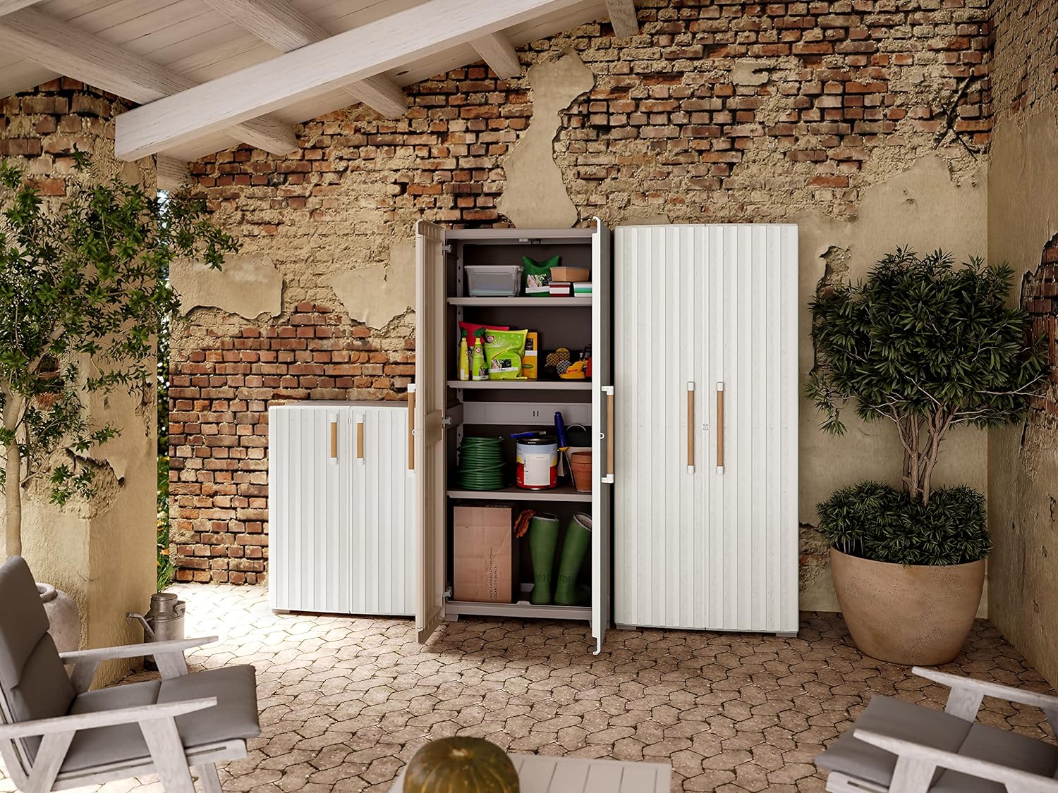 PRE ORDER: APR. - Keter Groove Tall Cabinet - Image 6