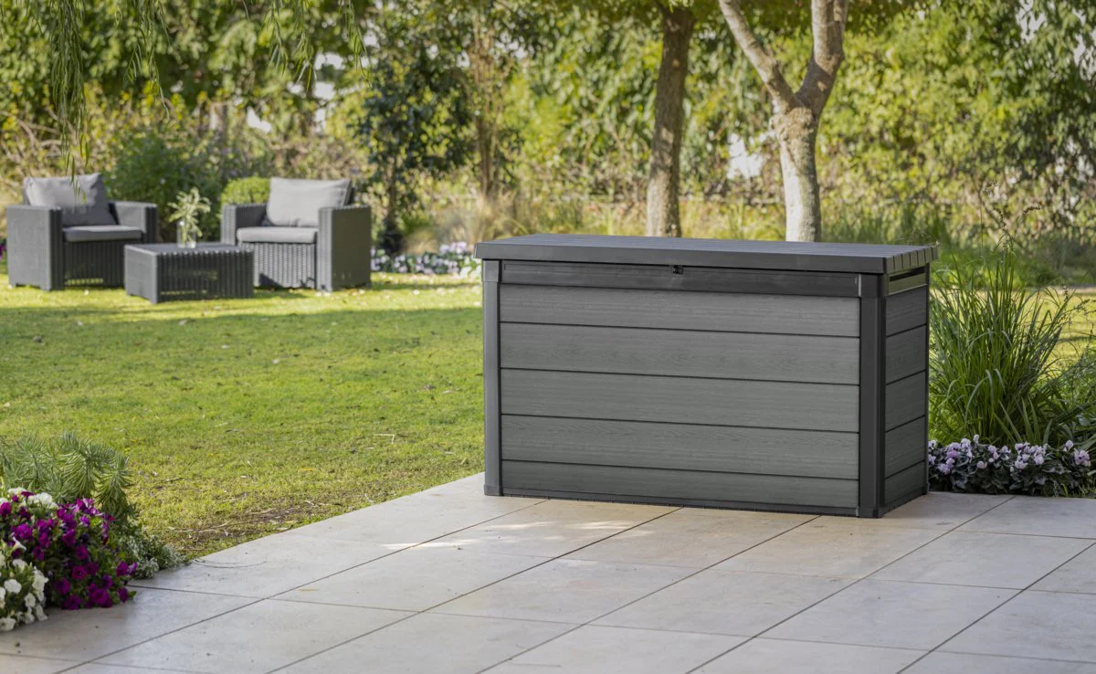 Keter Cortina 757L Storage Box - Grey - Image 14