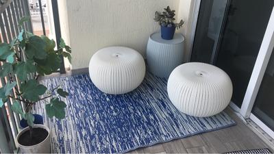 Keter Cozy Urban Balcony Set - Beige - Image 6