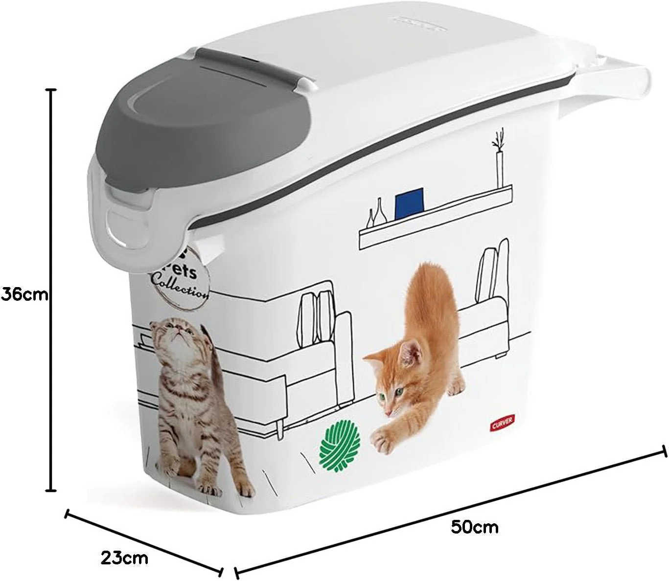 Curver 15L/6kg Pet food Storage Container - Image 2