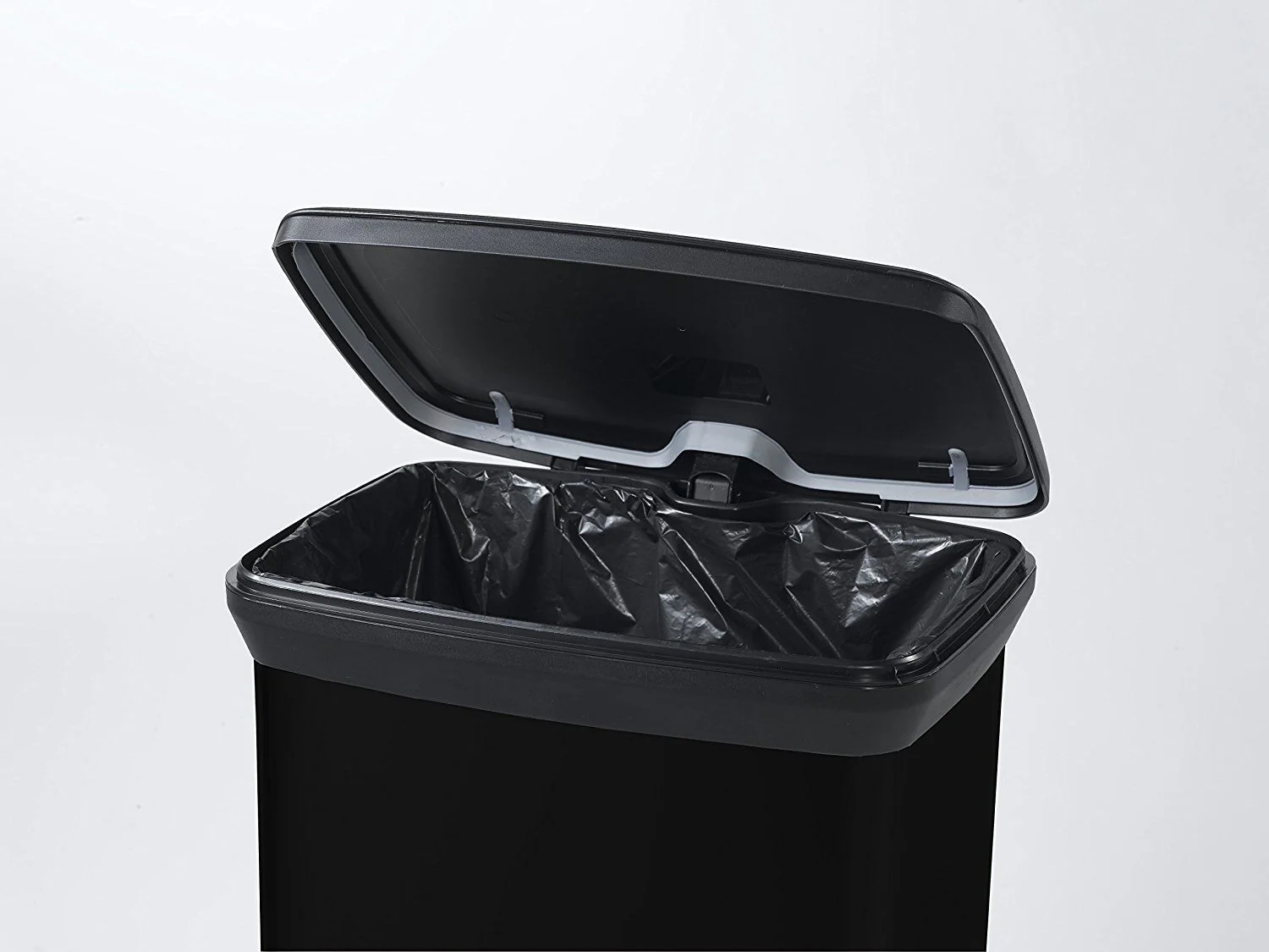 Curver Deco Pedal Bin - 50L - Black - Image 7