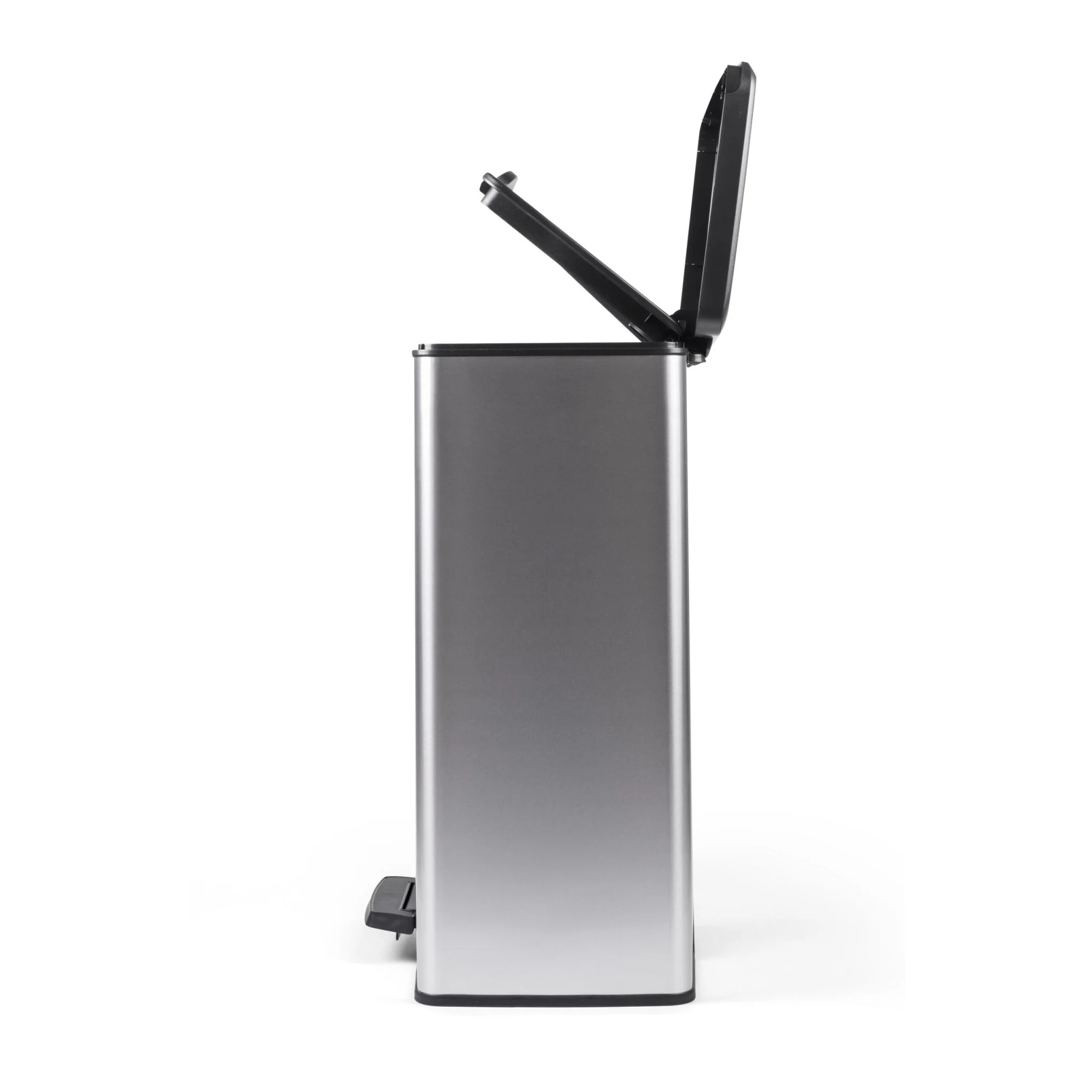 Curver Deco Pedal Bin - 65L - Steel Look - Image 7