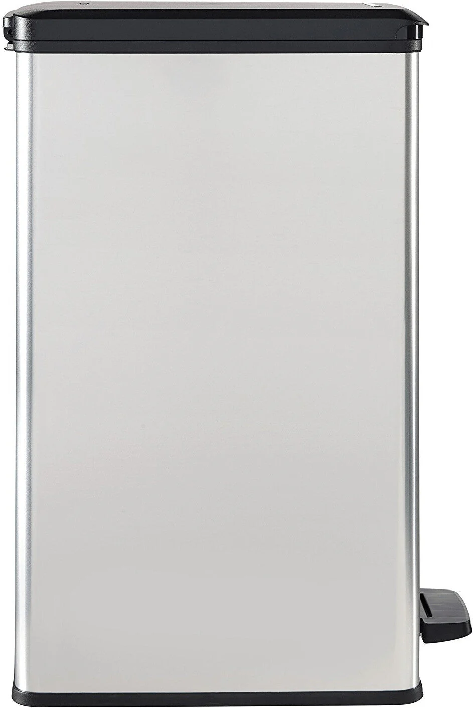 Curver Deco Slim Pedal Bin – 40L – Silver - Image 9