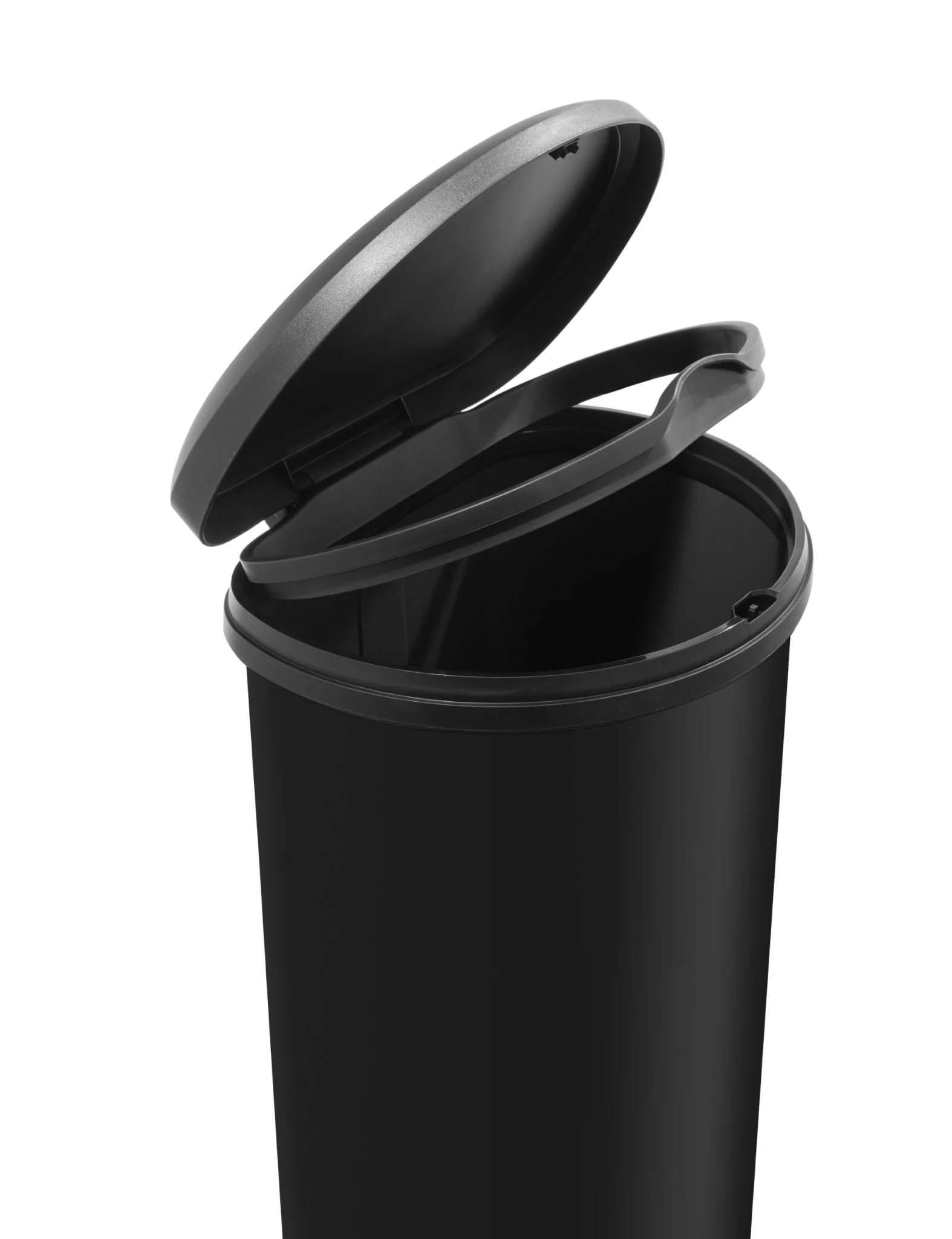 Curver Deco Touch Bin - 40L - Black - Image 4