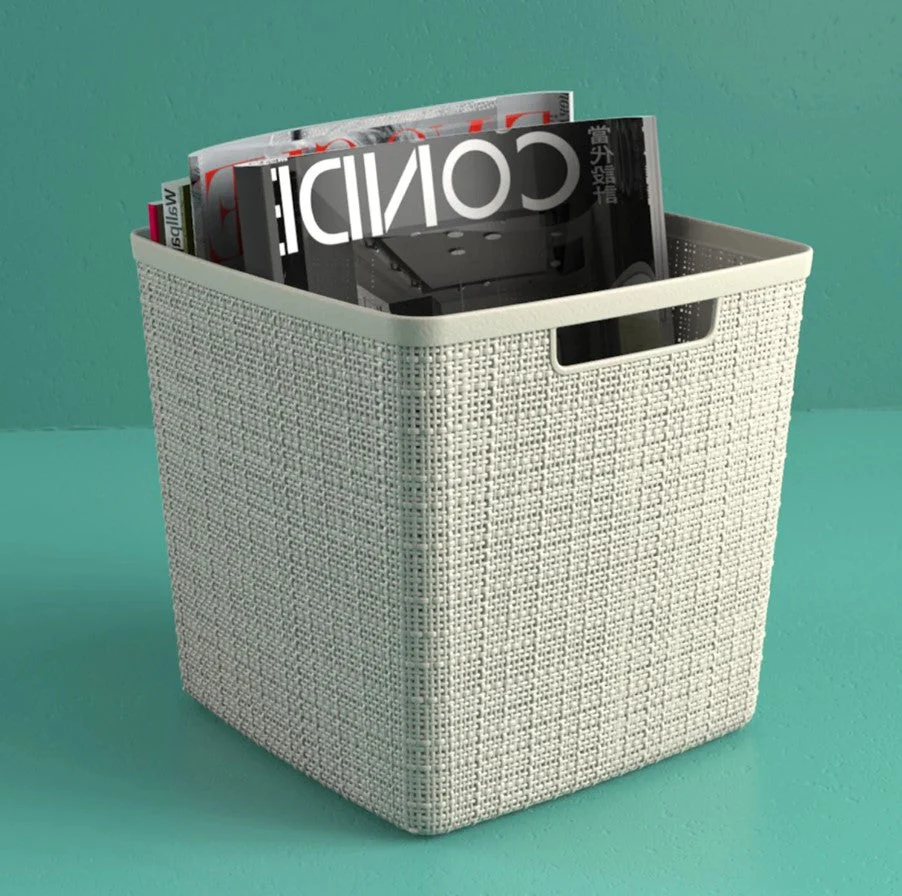 Curver Jute Basket (Large) - 3 Pack - Image 3