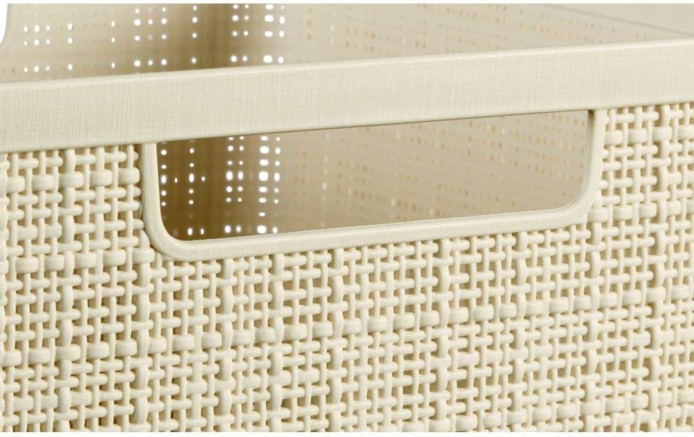 Curver Jute Basket (Large) - 3 Pack - Image 4