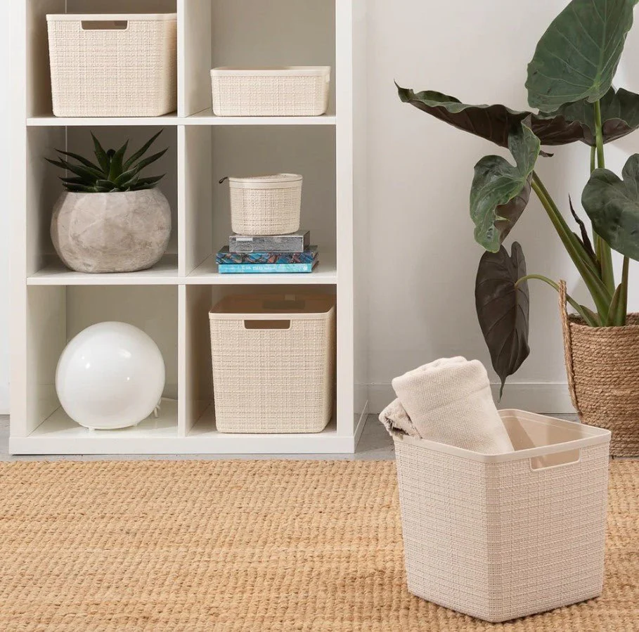 Curver Jute Basket (Large) - 3 Pack - Image 8