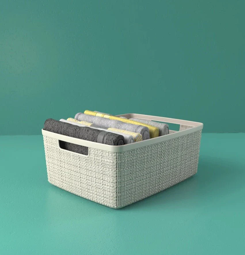 Curver Jute Basket (Medium) - 3 Pack - Image 6