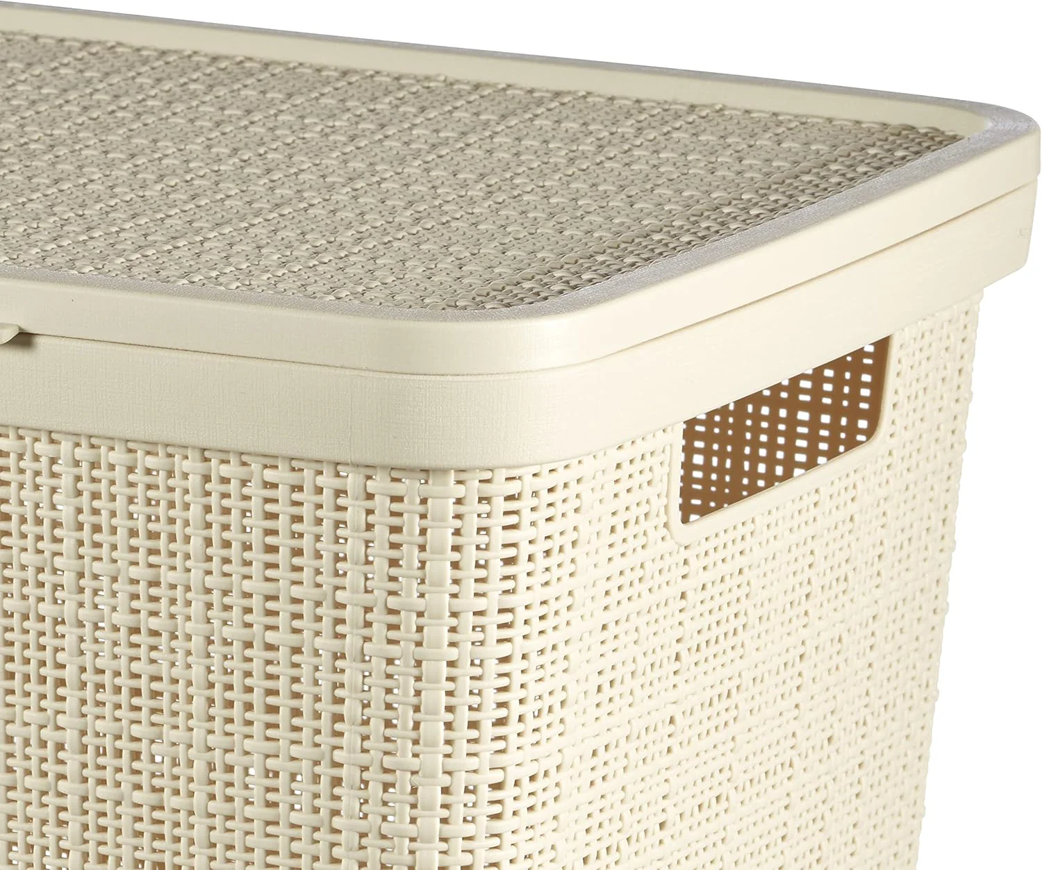 Curver Jute Laundry Hamper - Image 6