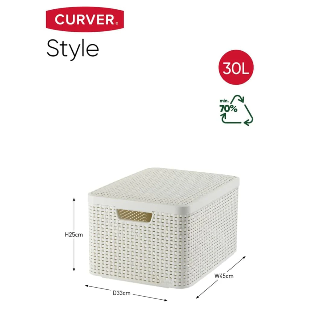 Curver Style Storage Box (Large) - Image 2
