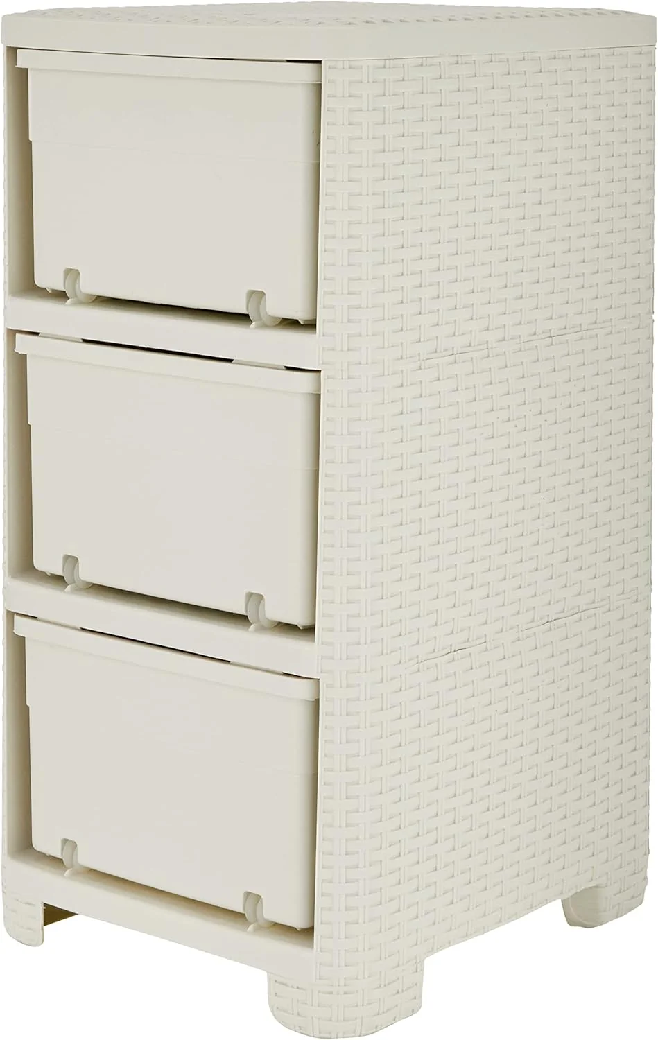 Curver Style Storage 3 Drawer Set - White (14L) - Image 8