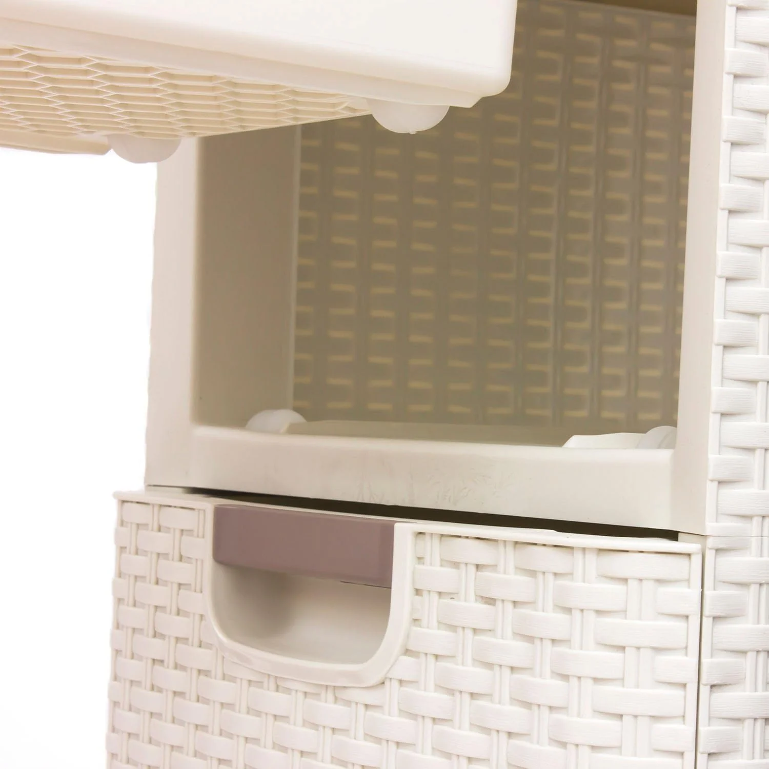Curver Style Storage 4 Drawer Set - White (14L) - Image 5