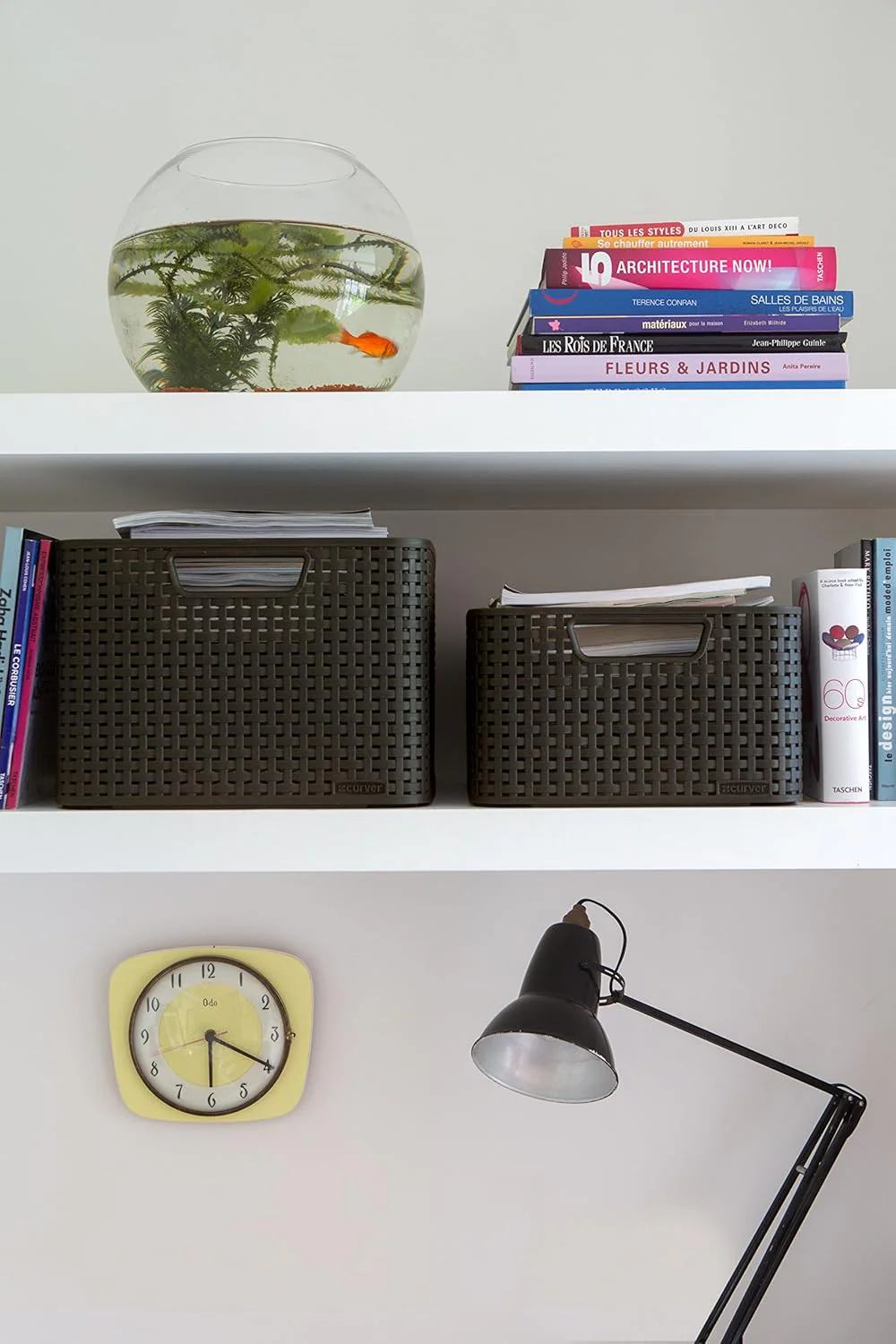 Curver Style Storage Box Set (S+M+L) - Brown - Image 4