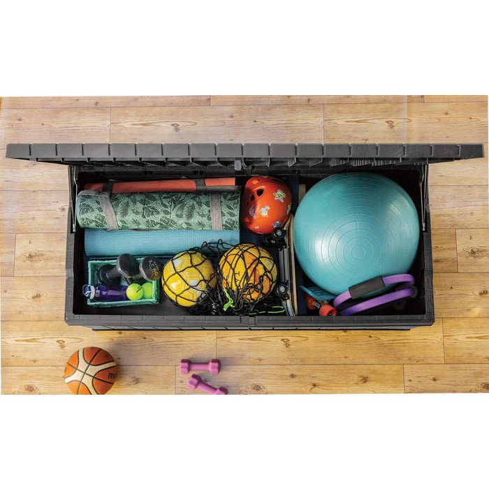 Keter Darwin 380L Storage Box - Grey - Image 13