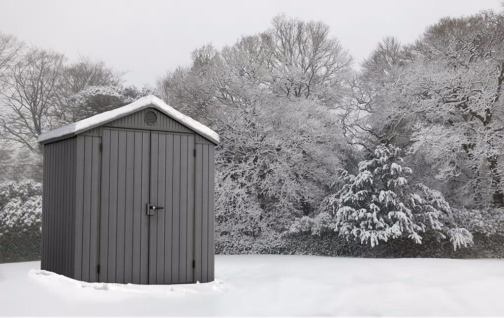 Keter Darwin 6x4 Garden Shed - Grey  (1.9 x 1.2m) - Image 8