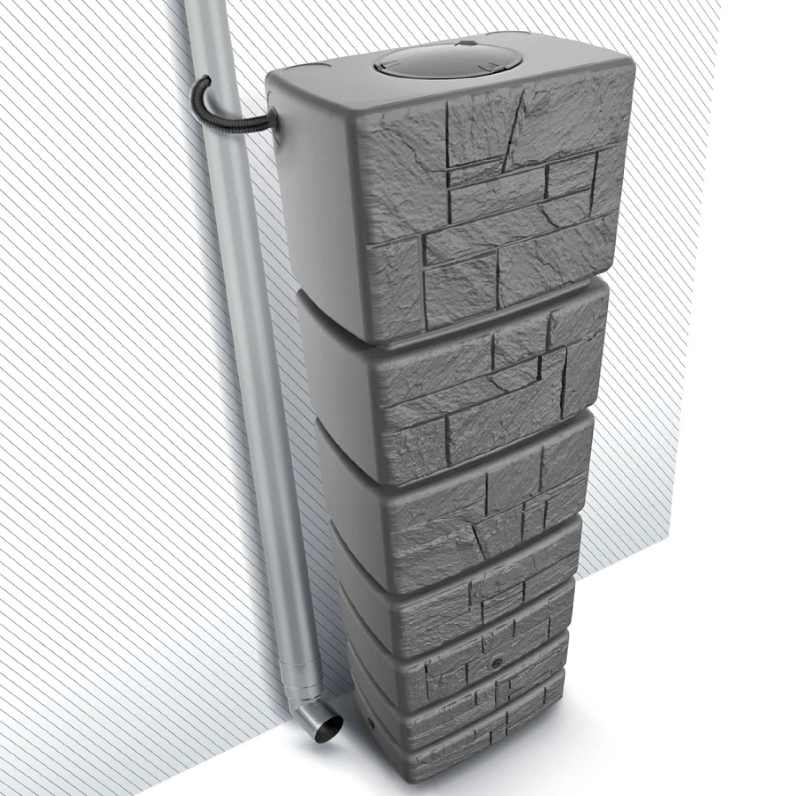 STONE TOWER 350L Rainwater Tank - Image 3
