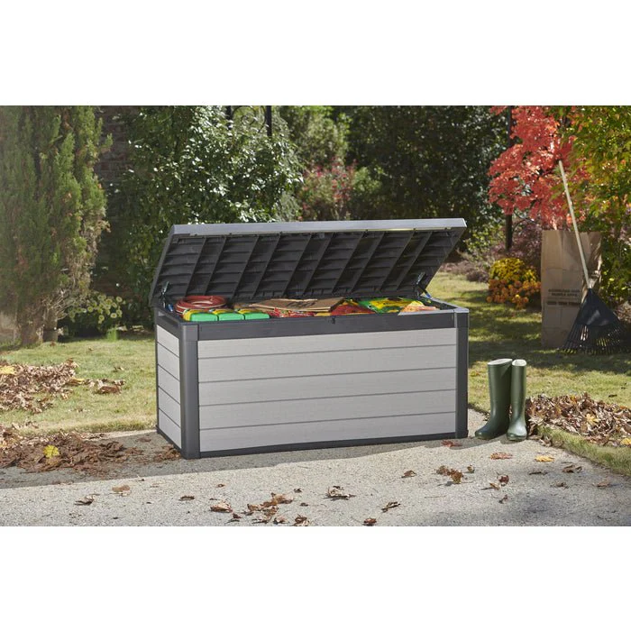Keter Denali 570L Storage Box-Grey - Image 4