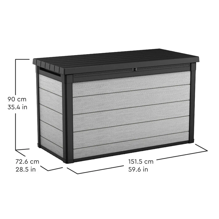 Keter Denali 757L Storage Box - Grey - Image 4