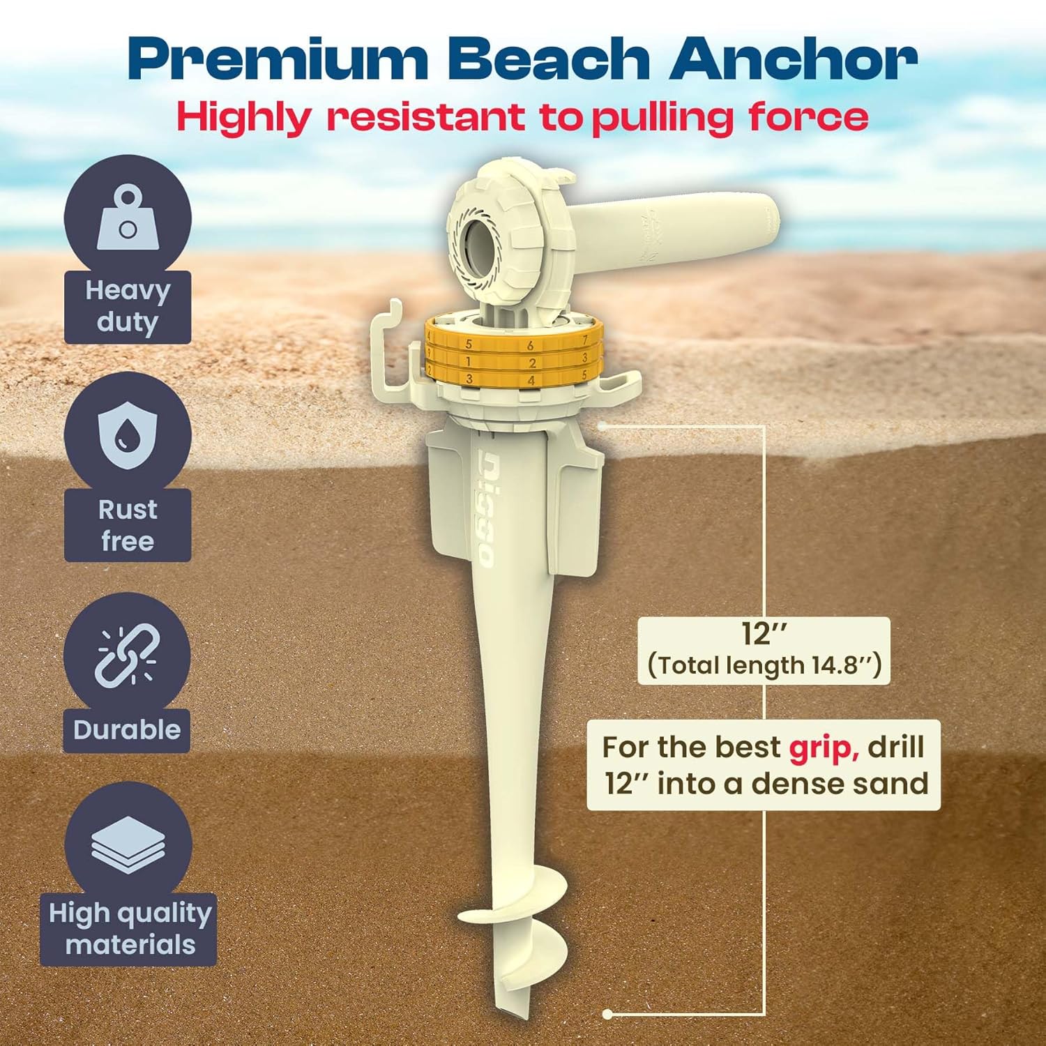 Diggo Beach Anchor - Image 7
