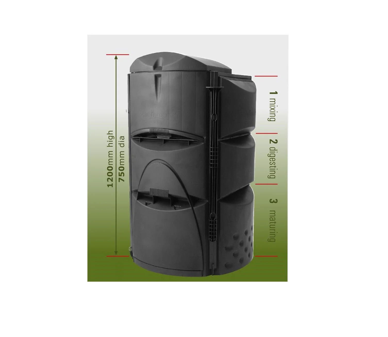 466lt Earthmaker Compost Bin - Image 2