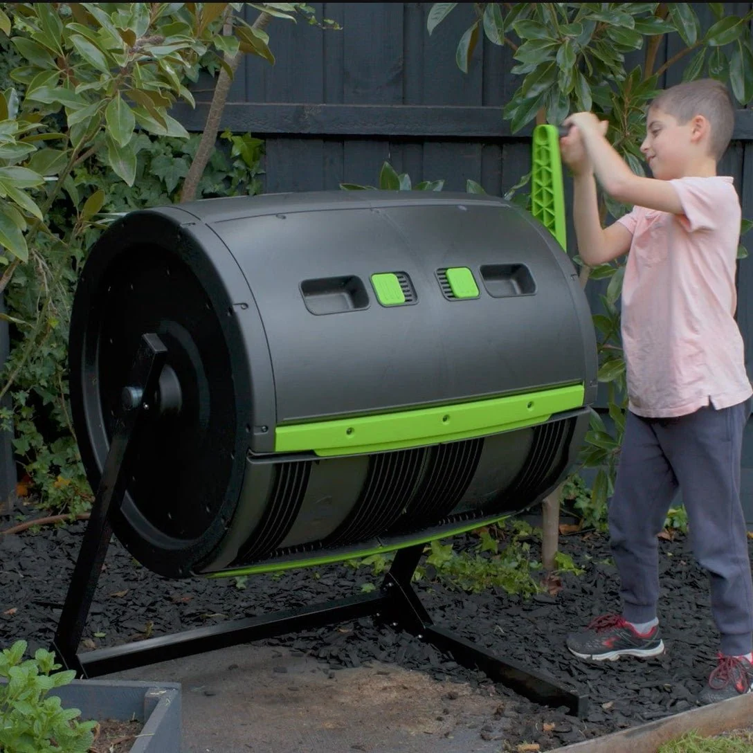 PRE ORDER: MAY. - EASY-TURN 245L MAZE Compost Tumbler - Image 4