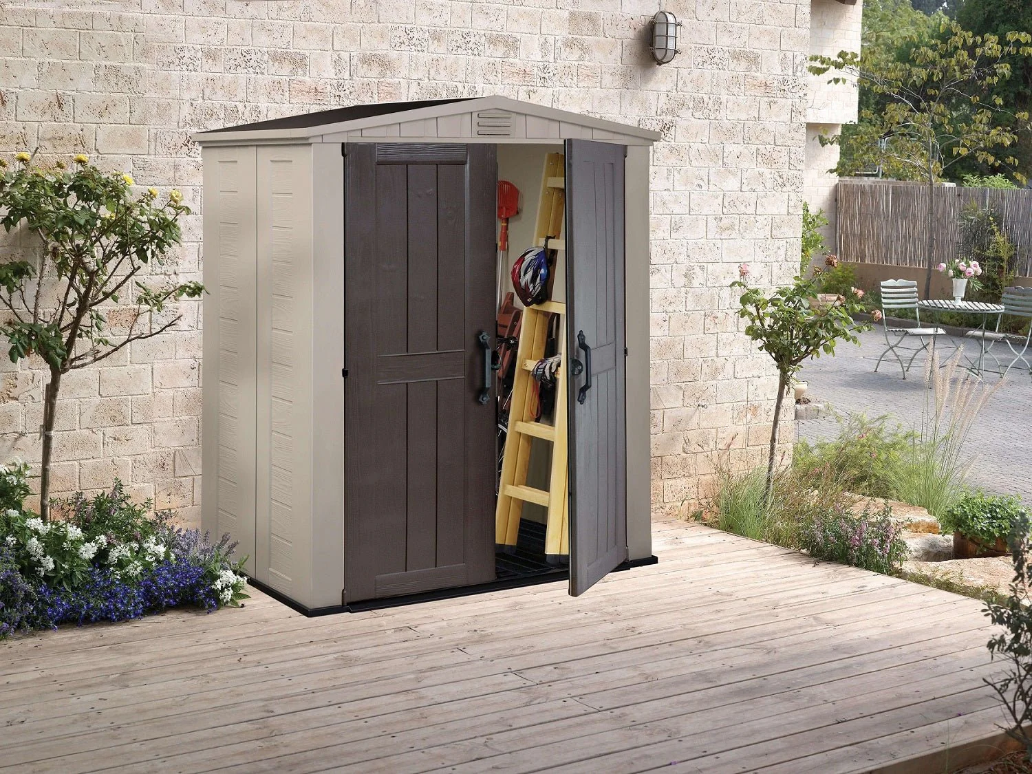 Keter Factor 6 x 3 Garden Shed (1.8 x 1.1m) - Image 4
