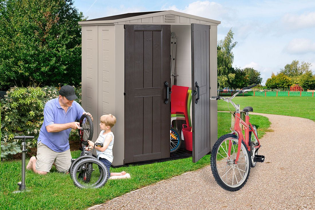 Keter Factor 6 x 3 Garden Shed (1.8 x 1.1m) - Image 5