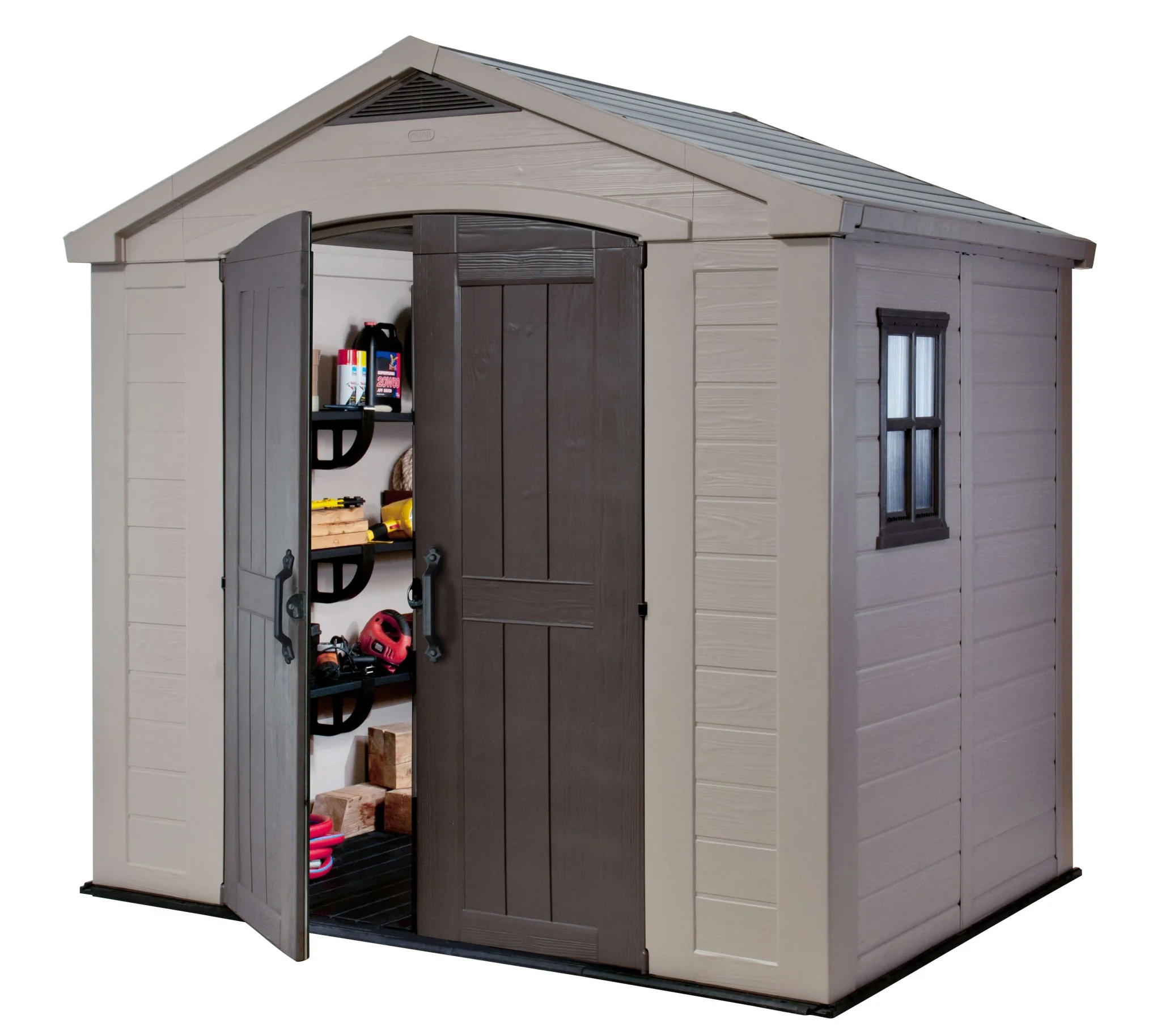PRE ORDER: APR. - Keter Factor 8 x 6 Garden Shed (2.6 x 1.8m) - Image 14