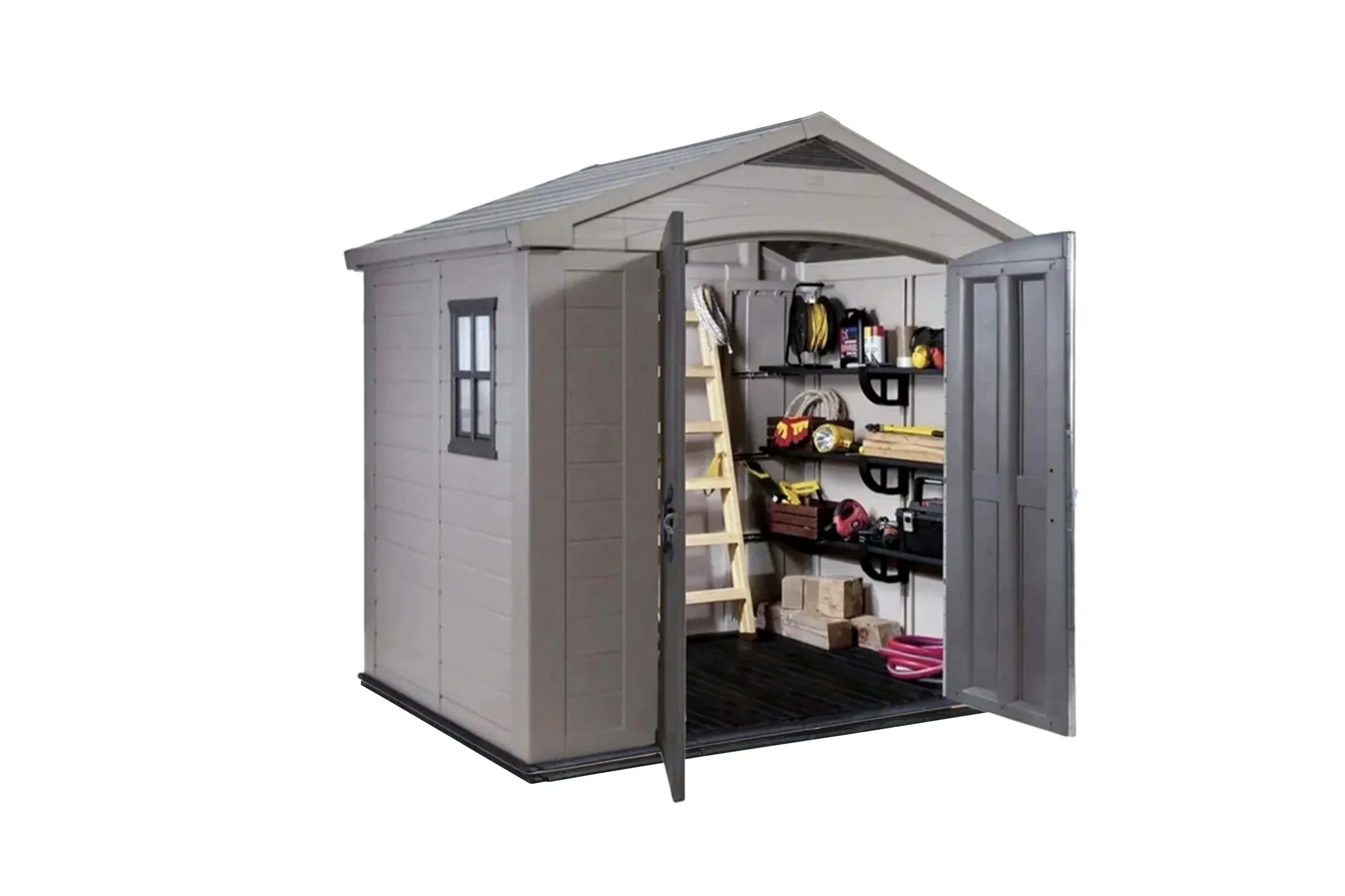 PRE ORDER: APR. - Keter Factor 8 x 6 Garden Shed (2.6 x 1.8m) - Image 2