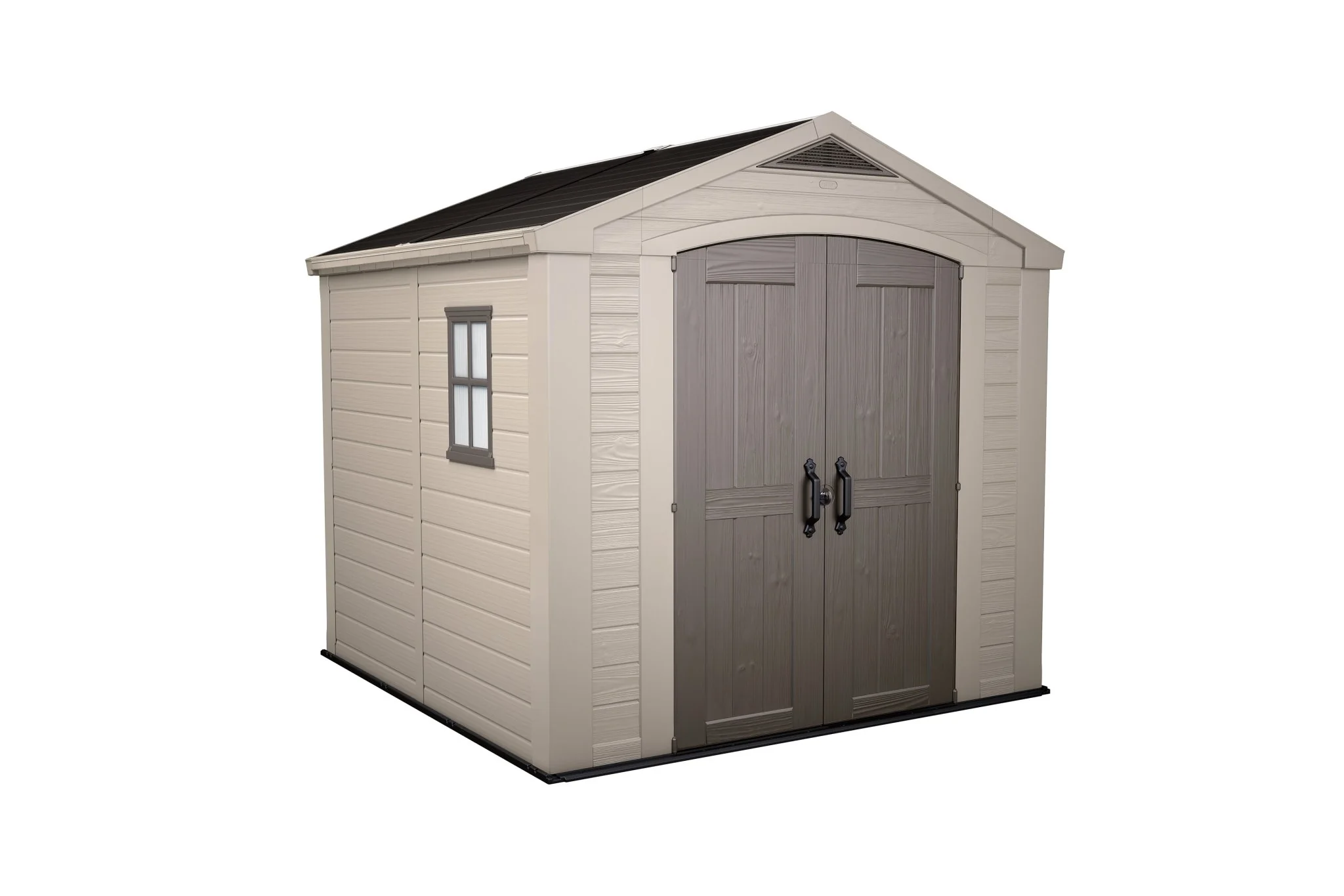 PRE ORDER: APR. - Keter Factor 8 x 8 Garden Shed (2.6 x 2.6m)