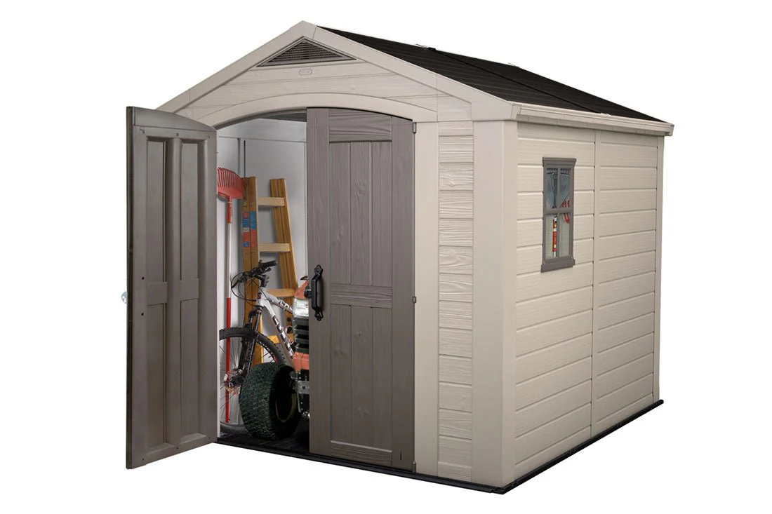 PRE ORDER: APR. - Keter Factor 8 x 8 Garden Shed (2.6 x 2.6m) - Image 11